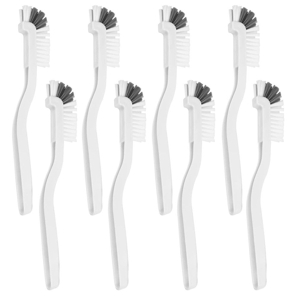 8 Pcs Dish Brush Bottle Bathroom Scrub Brushes Kitchen Cleaning Brush Right Angl