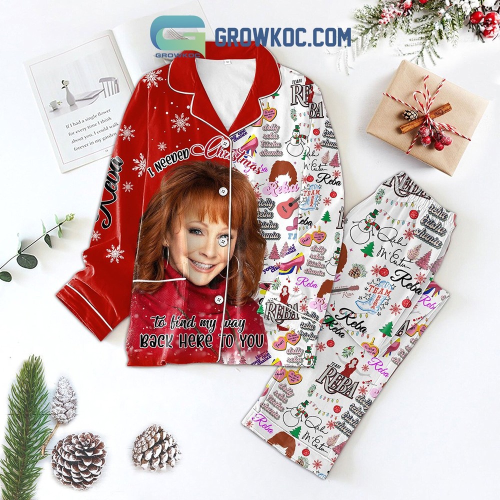 Reba Team Dolly Reba Trisha Shania Merry Christmas Pajamas Set