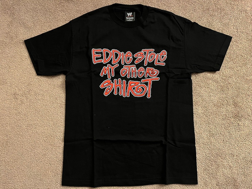 WWE WWF Eddie Guerrero Vintage Wrestling Shirt Size Large