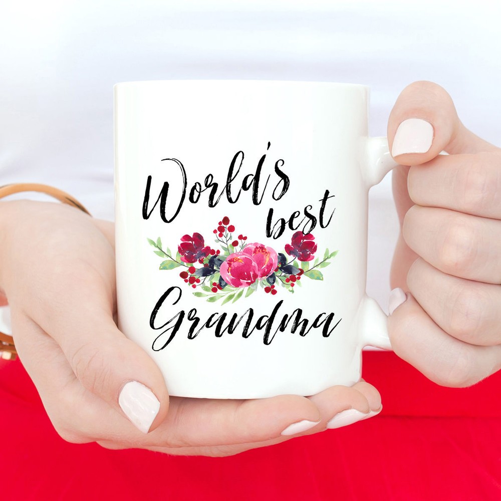 Mother's Day Mug Grandma Coffee Mug World's Best Mothers Day Gift To Grandma