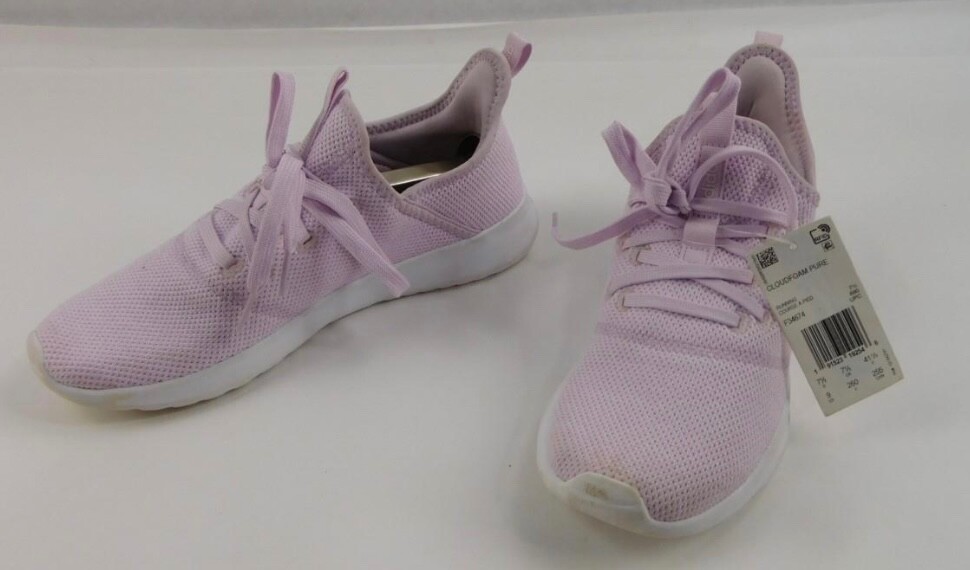 Adidas Light Pink Cloudfoam Running Shoes Women Size 9