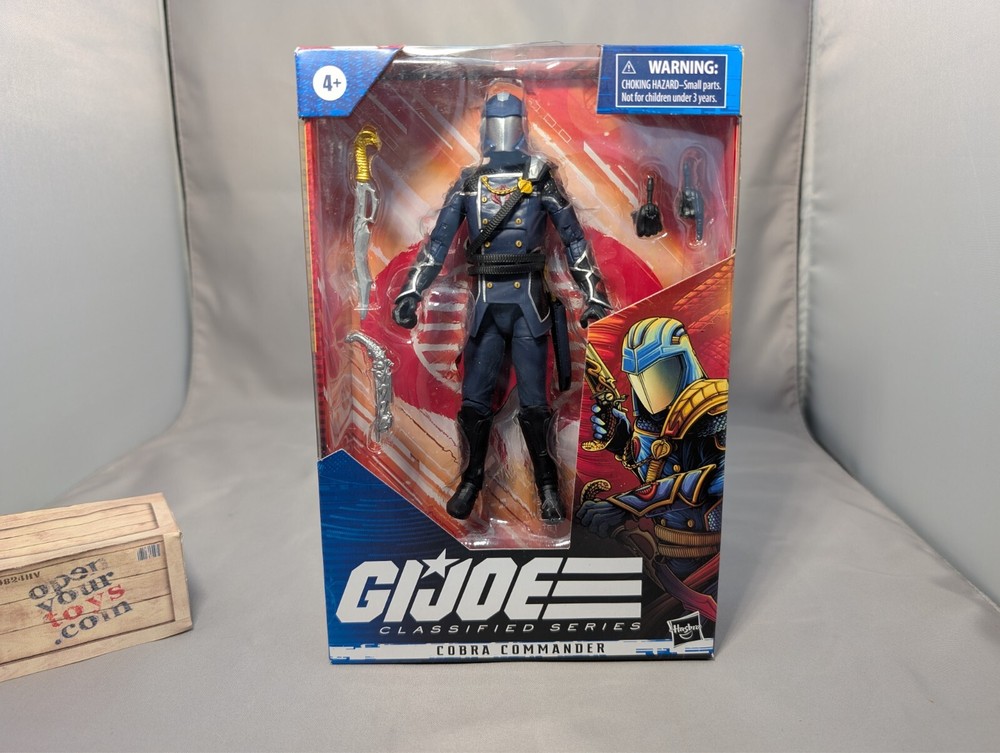 Hasbro G.I. Joe Classified Series Cobra Commander 6-Inch Articulated Action Figure E8497