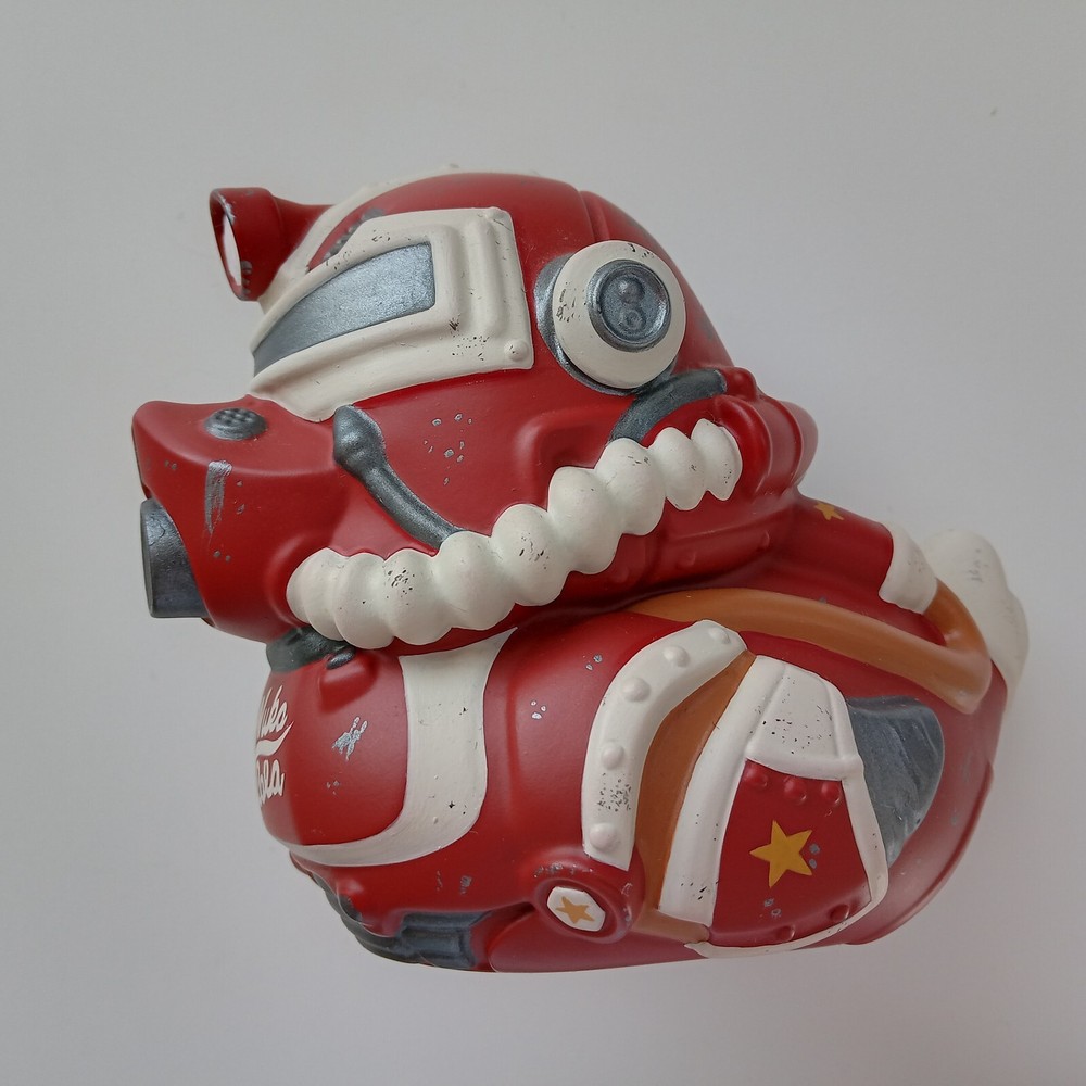 Painted Custom Fallout 4: Nuka Cola T-51 TUBBZ Cosplaying Ducks Vinyl Art Figure