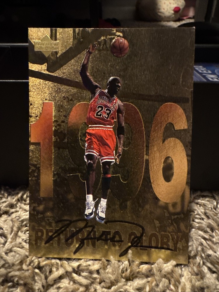 1998 Upper Deck Michael Jordan 1996 Season Card #784 11 of 12