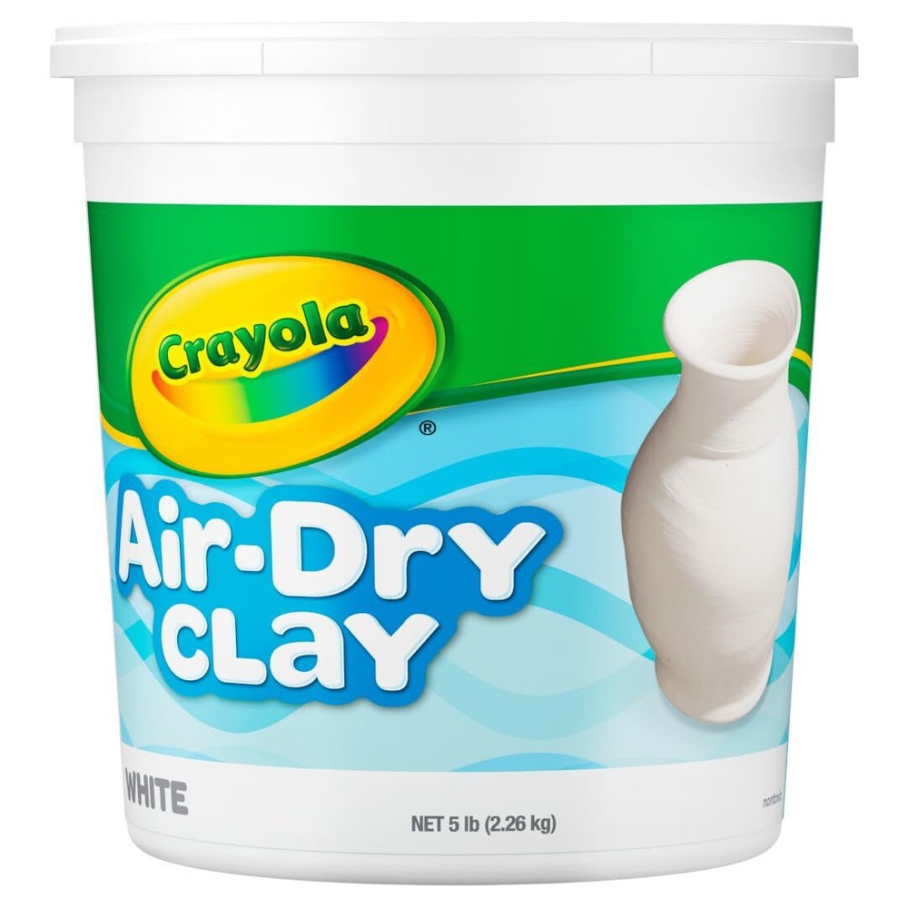 Air Dry Clay 5lbs Natural White Modeling Clay for Kids Sculpting Material Bul...