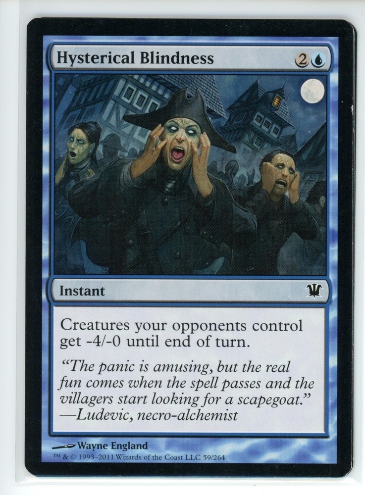Hysterical Blindness Innistrad #59 ISD NM MTG Card