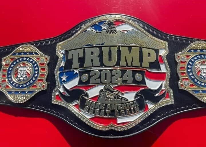 Donald Trump USA Presidential Election 2024 Championship Belt