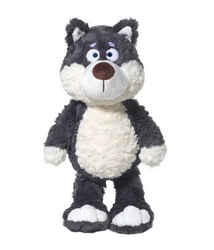 Grey Wolf 14 Inch Stuffed Animal Plush Toys Toddler Doll Kids Gifts