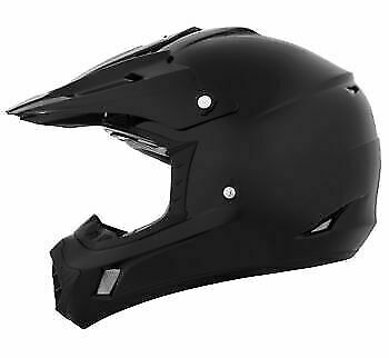 Cyber UX-24 Black Large Adult Dirt Bike MX Helmet Offroad LRG UX24-image