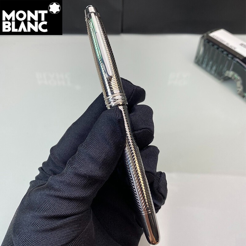 Mb Silver Classique Luxury Rollerball Pen 163 New With Box OEM