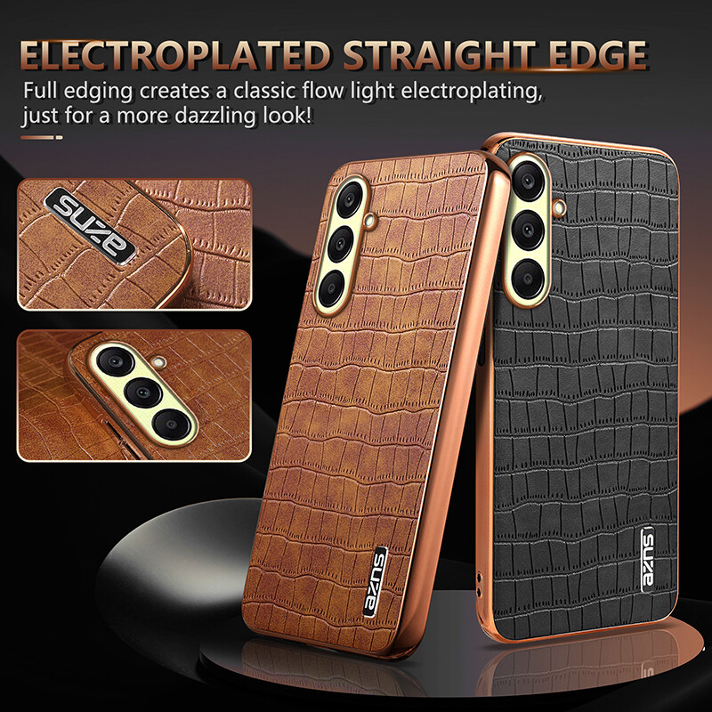 Luxury Crocodile PU Leather Case for Samsung Galaxy A26