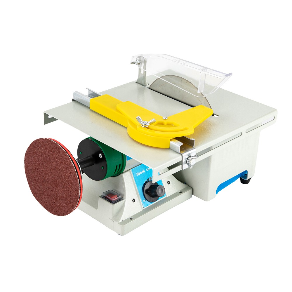 Mini Table Grinder Gem Grinding Polishing Machine Rock Saw Jewelry Lapidary 750W