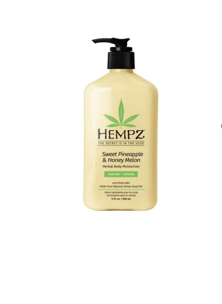 Hempz Sweet Pineapple and Honey Melon Herbal Body Moisturizer - 17oz