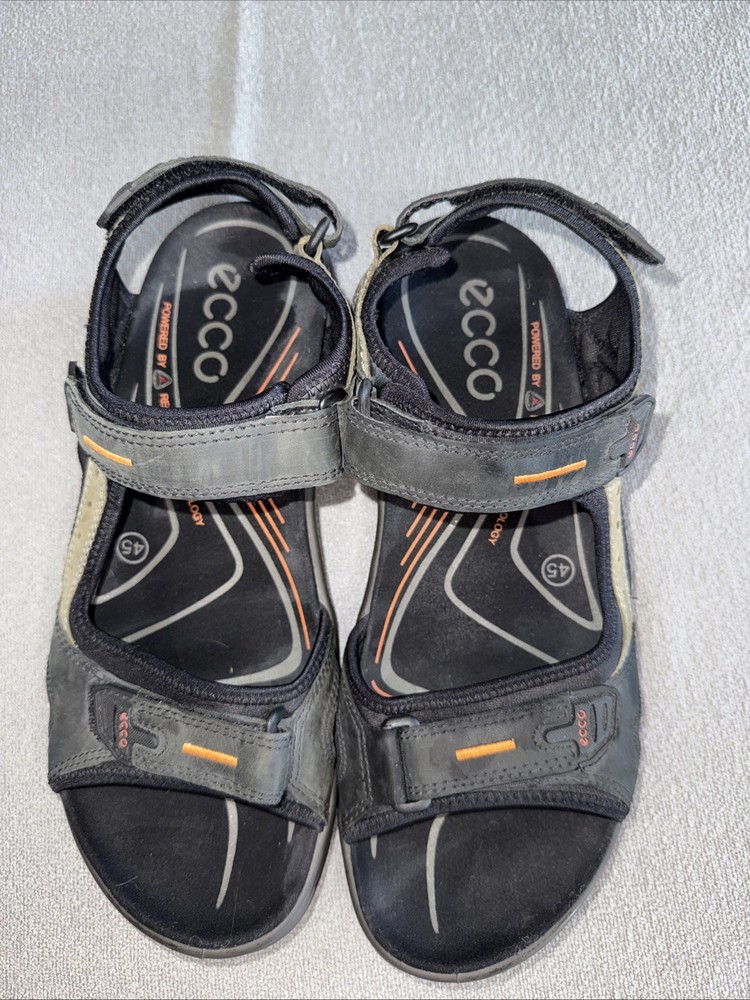 ECCO Offroad Yucatan Tarmac Nubuck Hiking Trail Sandal EU 45 Men's 11 - 11.5 US