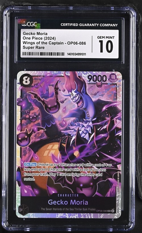 Gecko Moria 086 OP06-086 Wings of the Captain Foil Card