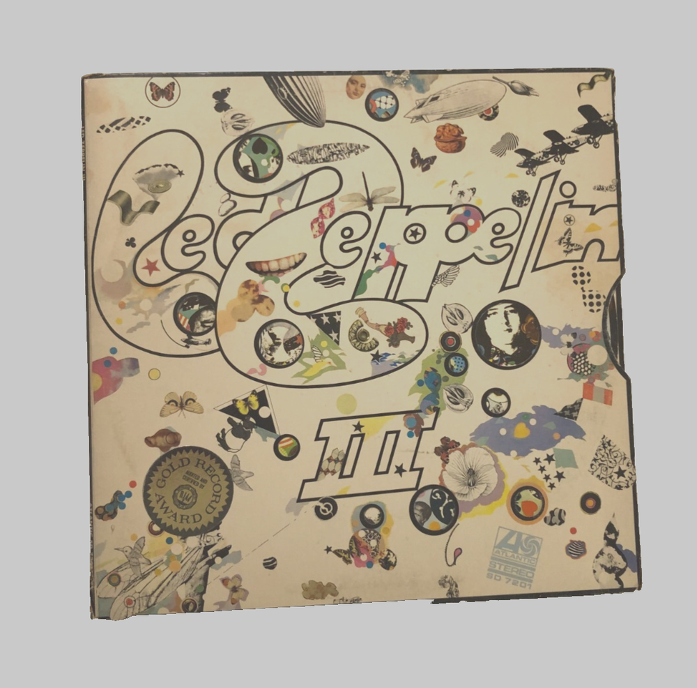 Led Zeppelin III SD 7201 Stereo Atlantic Records Vintage 1970 LP Vinyl NM