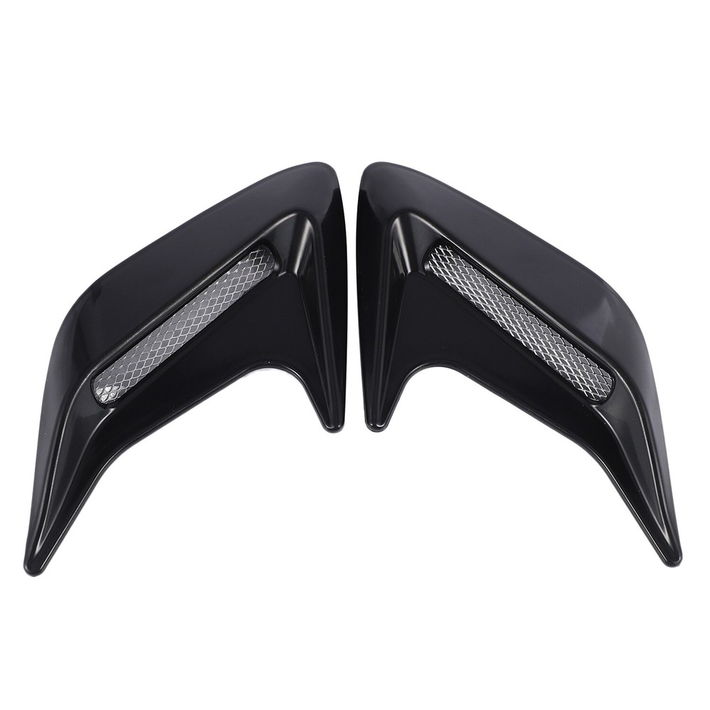 2pcs Car Auto Side Vent Air Flow Fender Intake Sticker Univers6288
