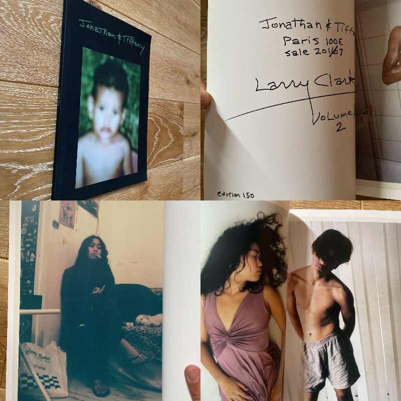 Jonathan & Tiffany by Larry Clark Limited Edition 150 copies collection of works