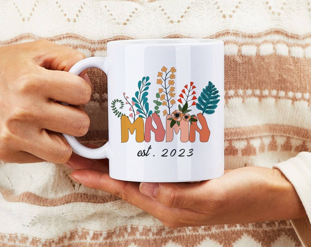 Custom Mama Mug Personalized with Kids Names for Mother's Day
