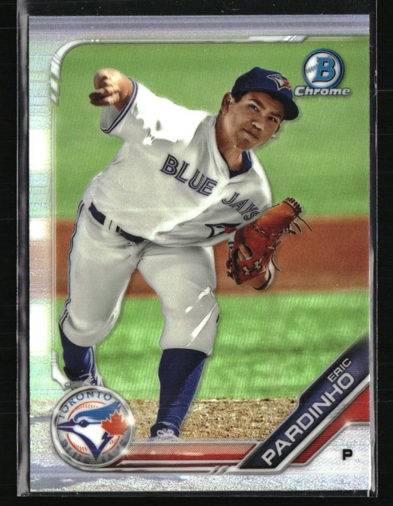 Eric Pardinho 2019 Bowman Chrome Draft Refractor #BDC-21  Baseball Card