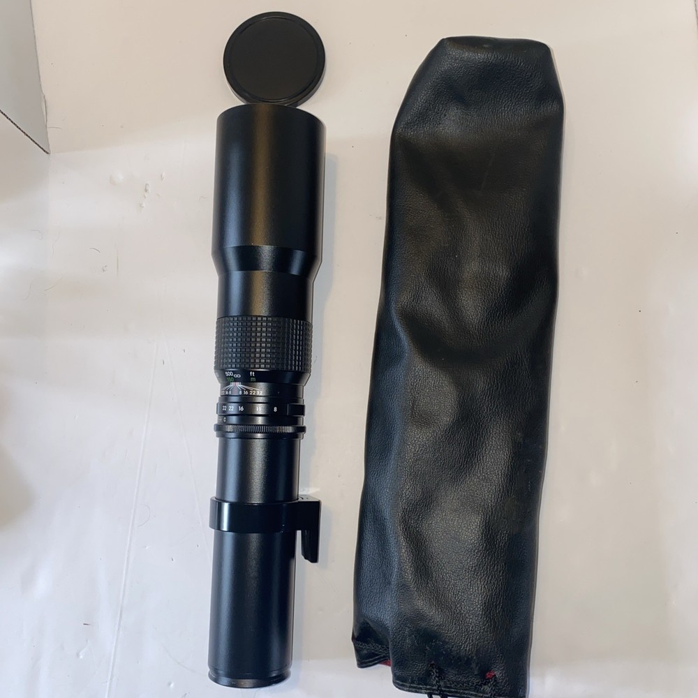 Kimunor 1.8 500mm Telephoto Lens for Minolta Canon with Travel Bag