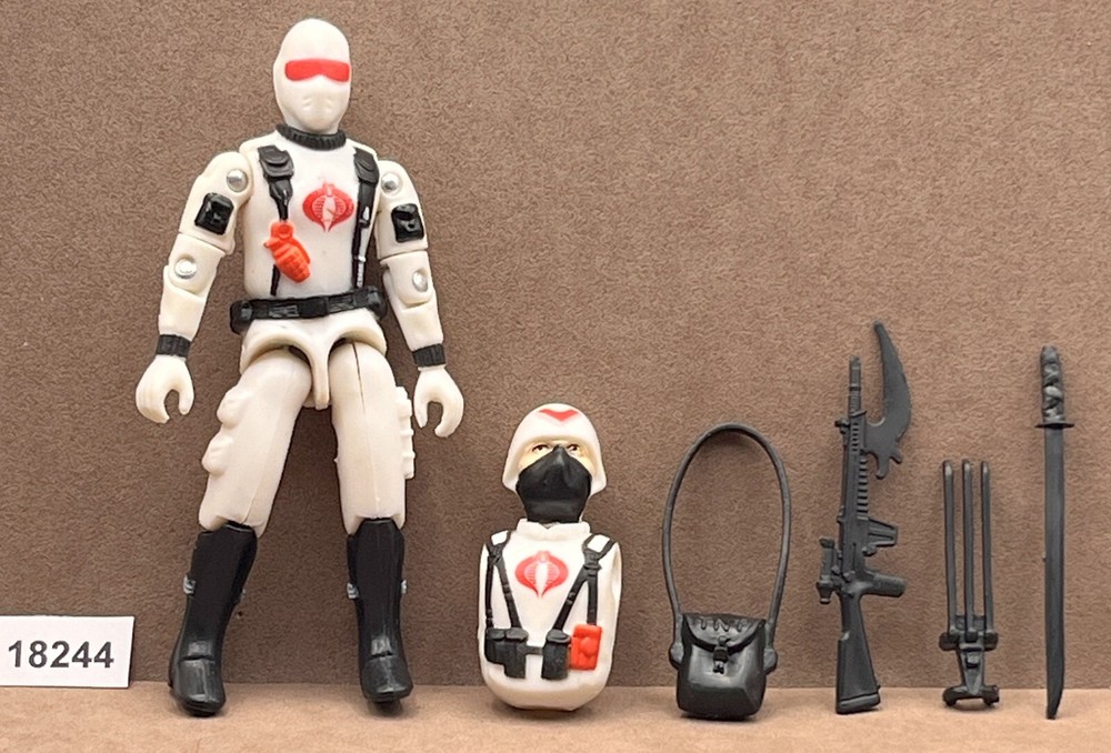 BLACK MAJOR CUSTOM ARCTIC INVASOR G.I. Joe 3.75