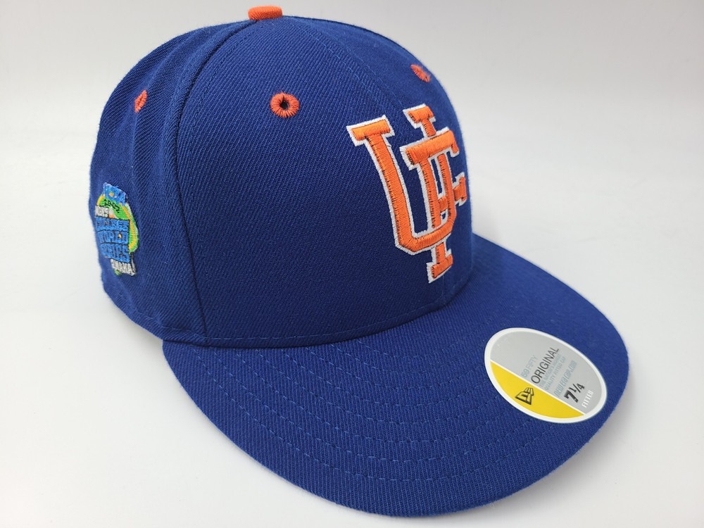 Vintage 2002 Florida Gators College World Series New Era 59Fifty Cap Size 7 1/4