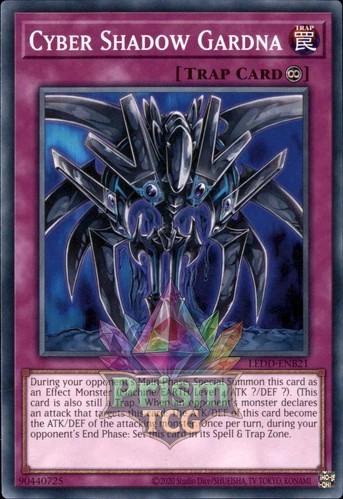 Cyber Shadow Gardna LEDD-ENB21 Yu-Gi-Oh Ultra Rare Card