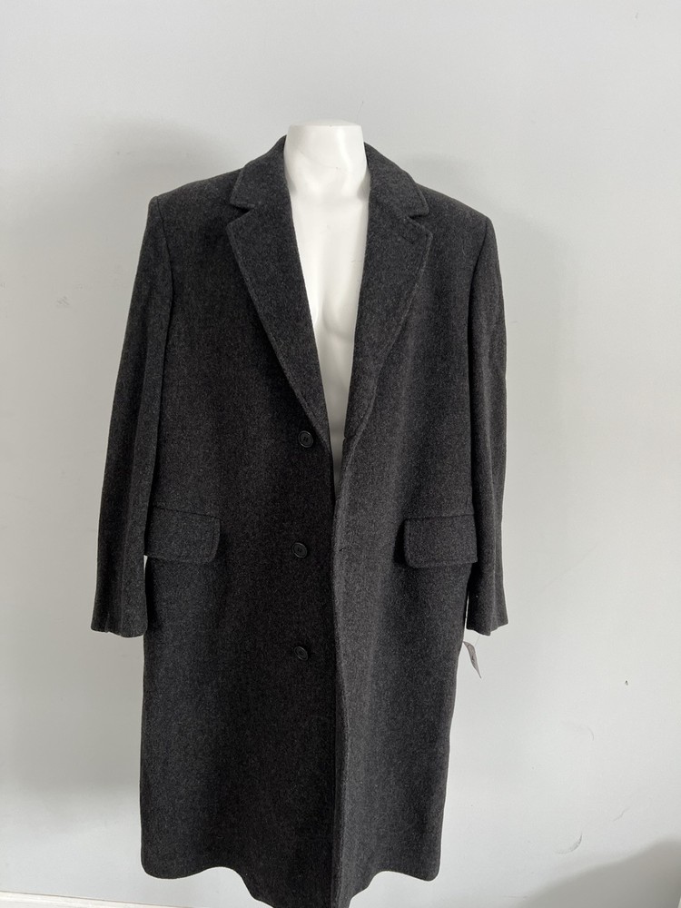 Classic London Fog Wool Overcoat for Men | Timeless Winter Style and Warmth
