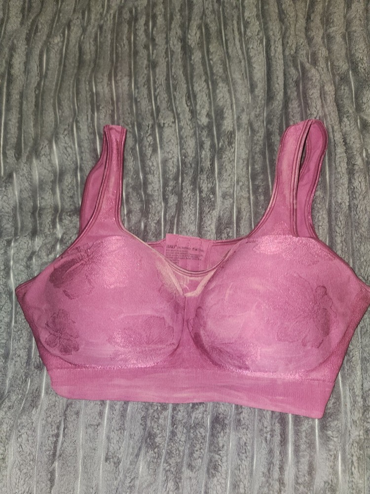 NWT Bali Women's 2XL Comfort Revolution Shaping Wireless Bra DF3488 Black