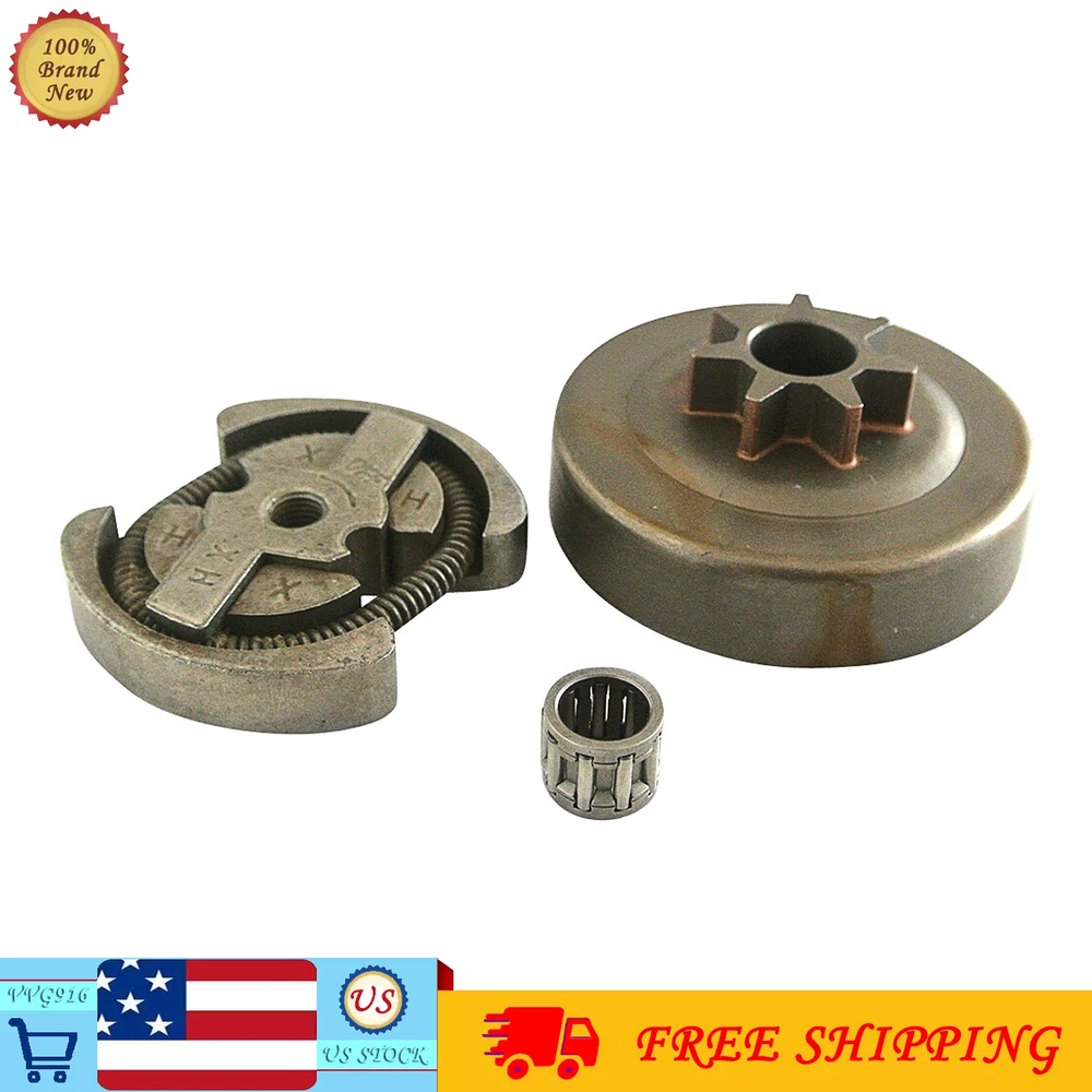 HUSQVARNA 41 136 137 141 142 Clutch Assembly Drum with Bearing Kit