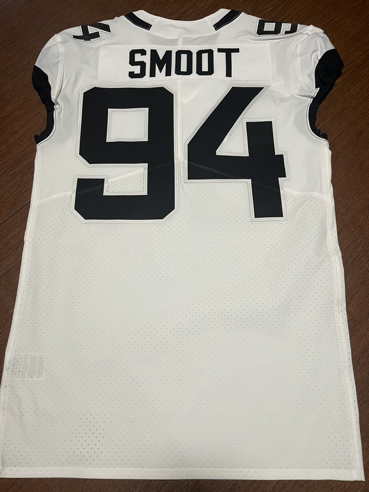 Duwuane Smoot Jacksonville Jaguars Game Issued Jersey Bills