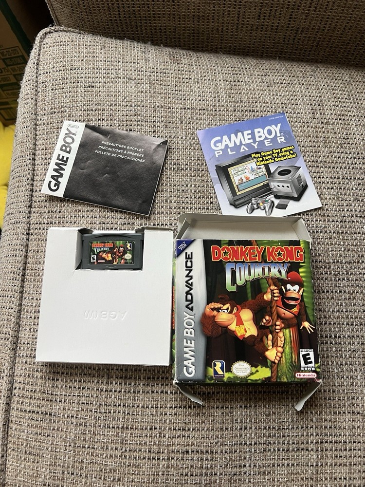 Donkey kong Country Gba Game And Box (No Manual)(Tested)