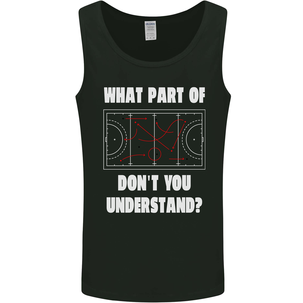 What Part of Hockey Dont You Understand Ice Mens Vest Tank Top