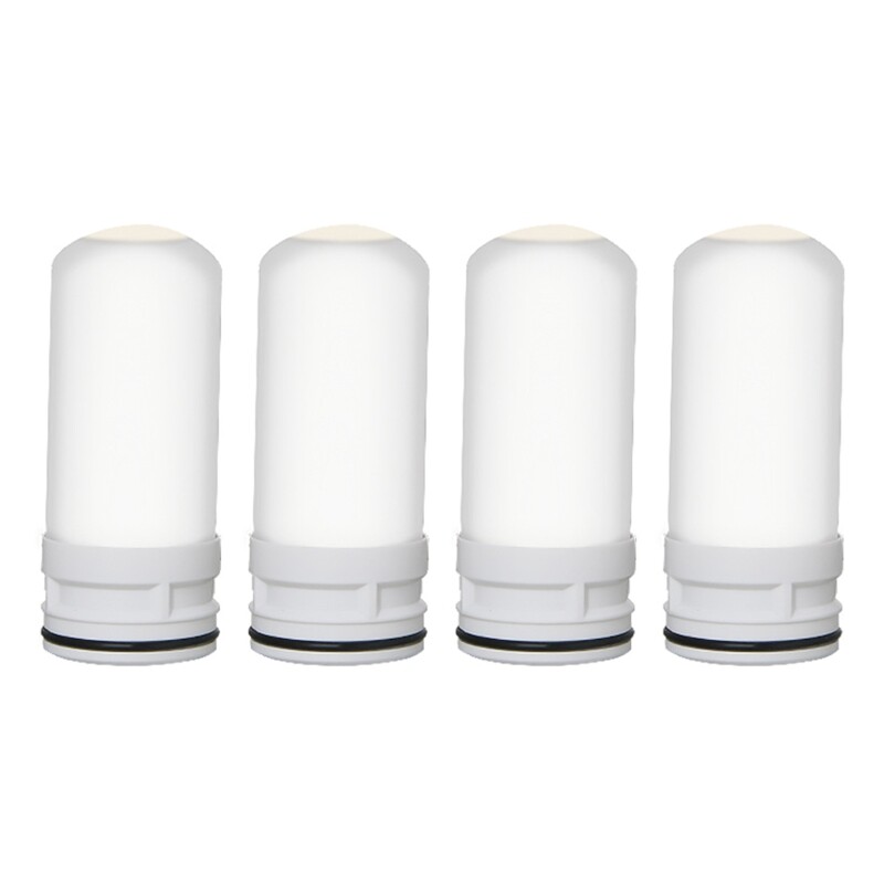 4 pcs Practical Filter Replacements Ceramic Convenient to Use Gift for Household