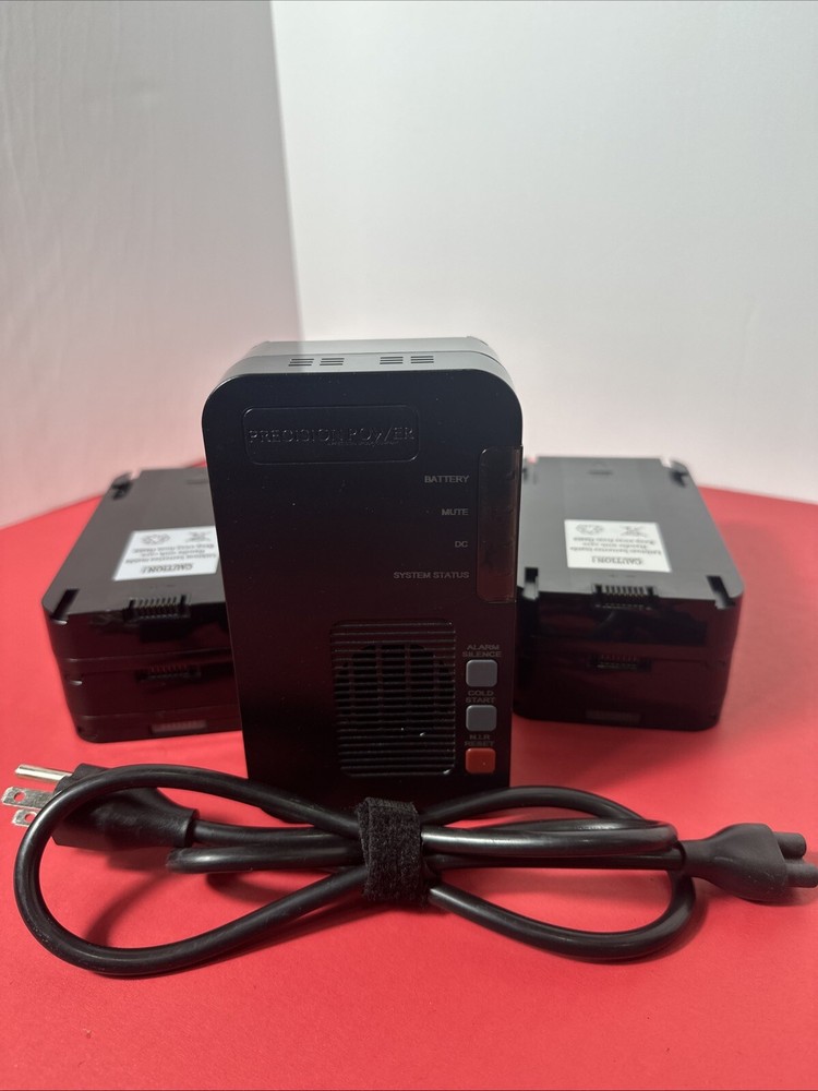 Precision Power PP75L-12P Lithium-ion battery backup 12VDC Output Micro UPS Good