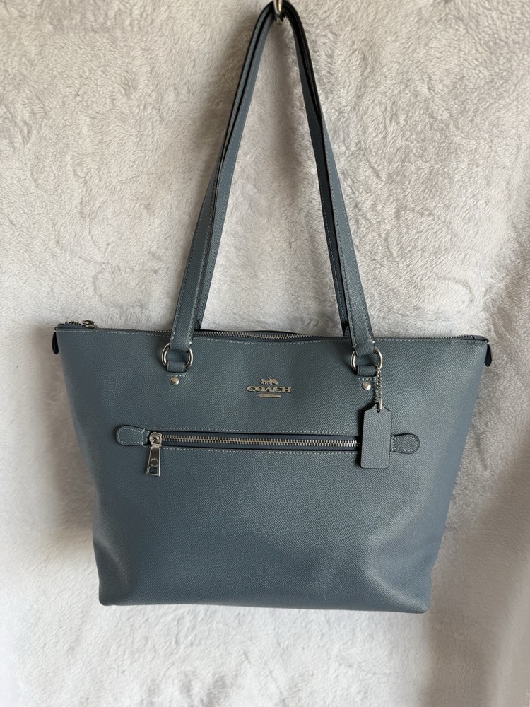 Coach Gallery Cross Grain Leather Tote
