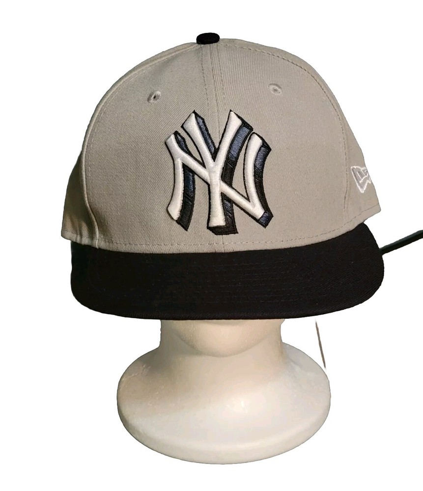 New Era NY Yankees -Gray/Navy  (59FIFTY) 7 3/8