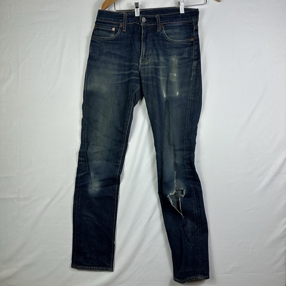 Levi's 511 Jeans Men’s 29x32 Blue Stretch Slim Fit Straight Medium Wash Denim