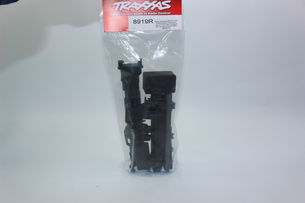 Traxxas TRX 8919 R Battery Holder + Battery Spacer Wide MAxx 352mm New in OVP