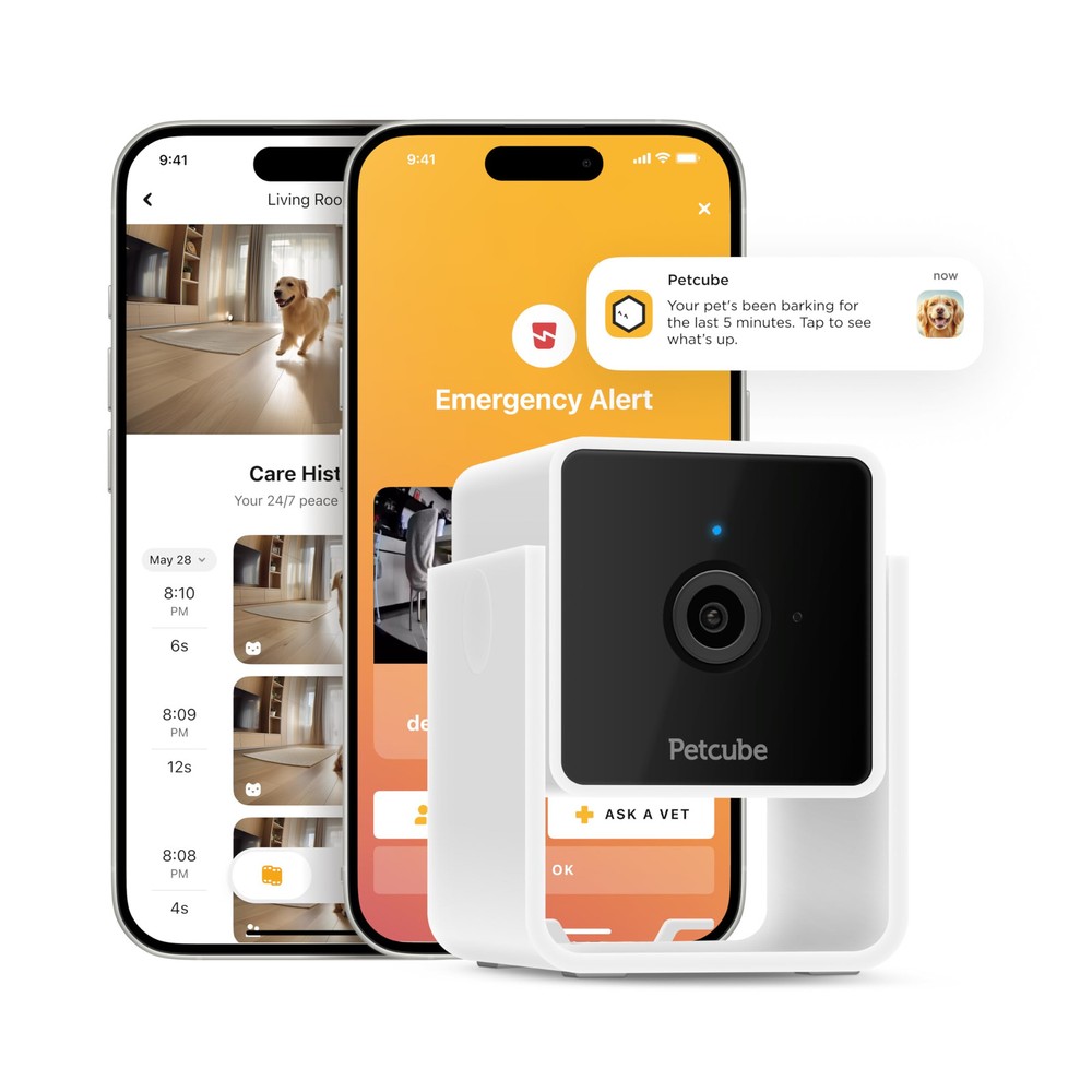Indoor Home Security Camera with 1080p HD, Two-Way Audio, and Motion Detection