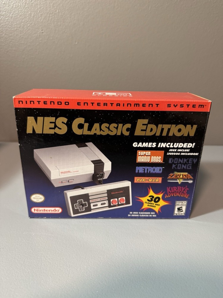 Authentic Nintendo Classic Mini Edition NES Brand New Sealed