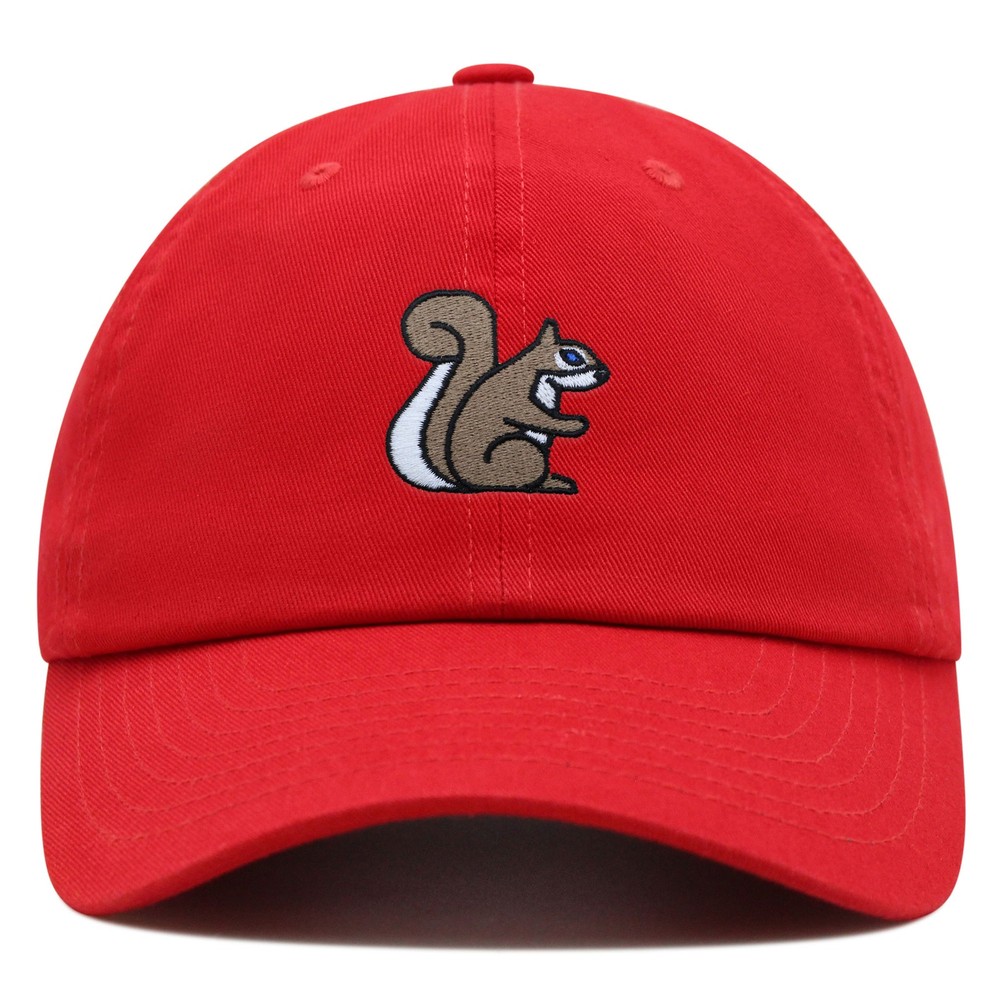 JPAK Squirrel Premium Dad Hat Soft Cotton Breathable Animal Lover Wildlife