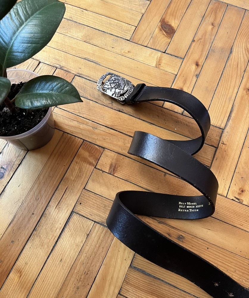 Vintage Diesel Avant Garde Leather Belt
