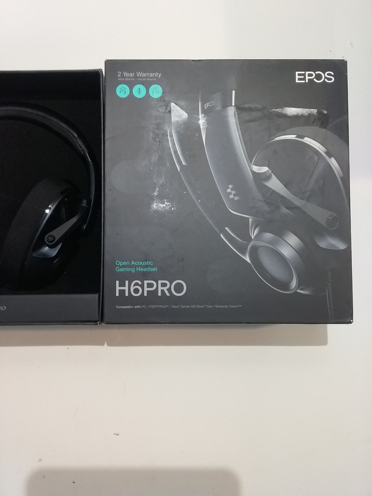 EPOS H6Pro Open Gaming Headset Black