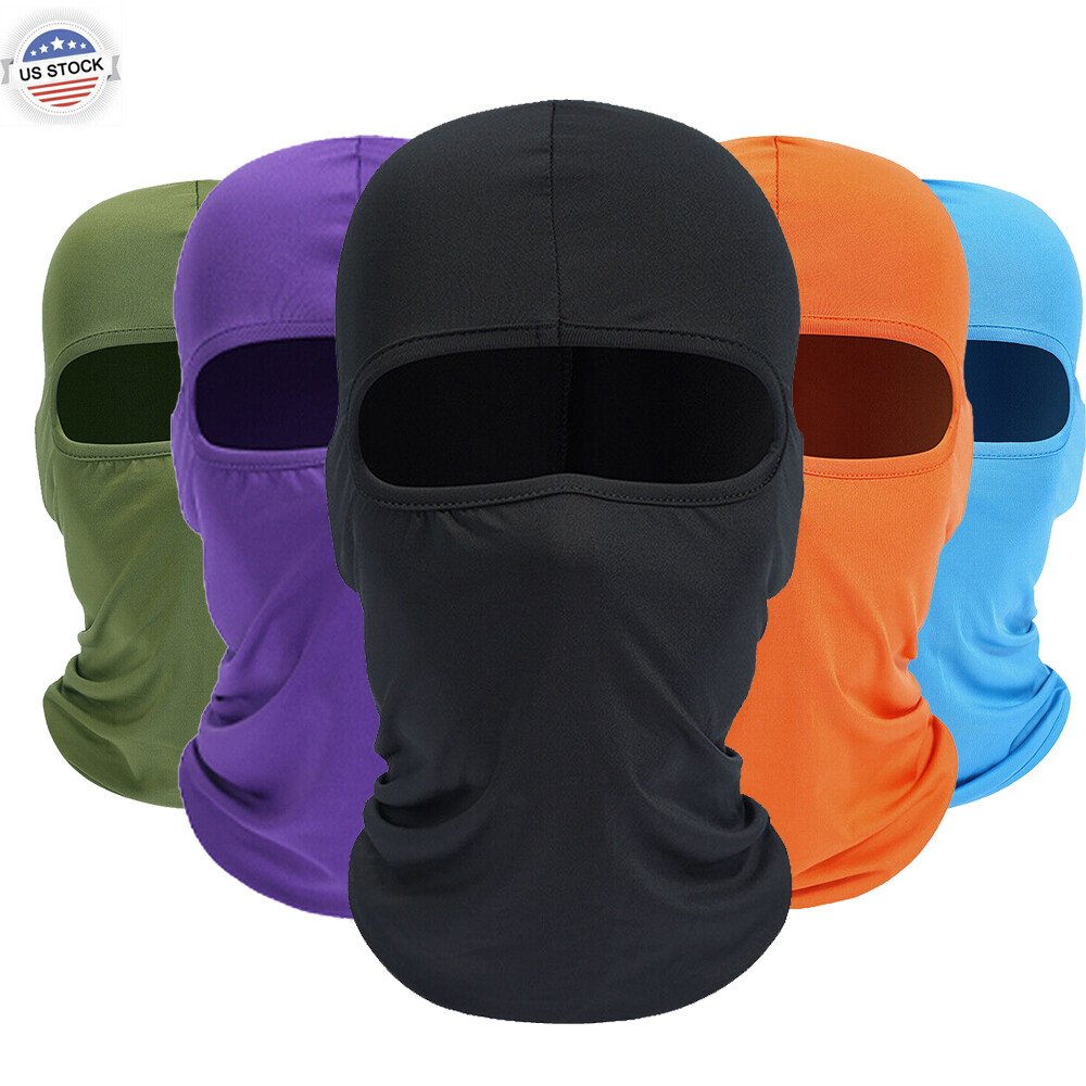 Balaclava Ski Mask Cooling Neck Gaiter Full Face Cover Hood for Men Women