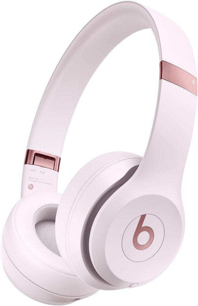 Beats by Dr. Dre Solo 4 On the Ear Headphone Cloud Pink Wireless Sound Isolation
