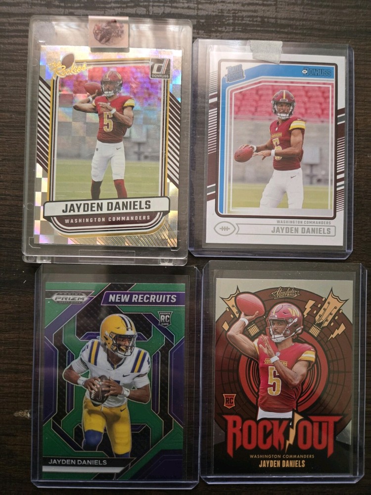 Jayden Daniels rookie card lot