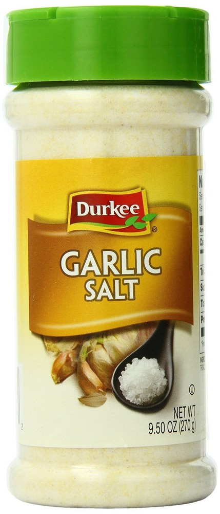 Durkee Garlic Salt, 9.5000-Ounce (Pack of 4)