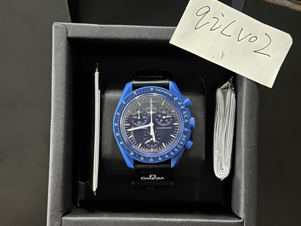 Swatch Mission To Neptune - Bioceramic Speedmaster Moonswatch